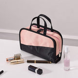 Cremallera Transparente Bolsas de Cosméticos de Viaje Mujeres Maquillaje Bolsas Organizador Lavado Baño Maquillaje Tote Bolsos