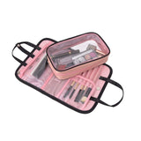 Cremallera Transparente Bolsas de Cosméticos de Viaje Mujeres Maquillaje Bolsas Organizador Lavado Baño Maquillaje Tote Bolsos