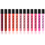 SHANY The Wanted Ones 12 Piece Lip Gloss Set with Aloe Vera and Vitamin E