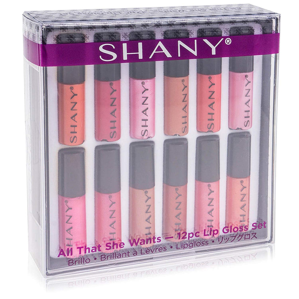 SHANY All That She Wants Lipgloss Set