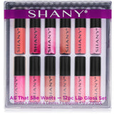 SHANY All That She Wants Lipgloss Set