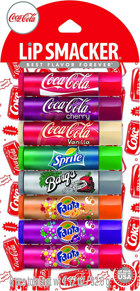 Lip Smacker Coca-Cola Party Pack Lip Glosses, 8 Count